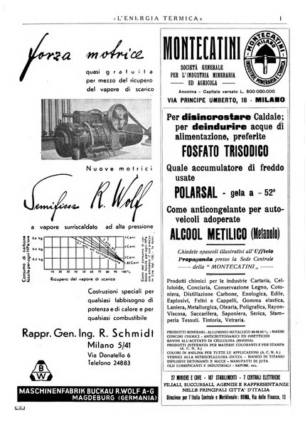 L'energia termica rivista tecnica mensile