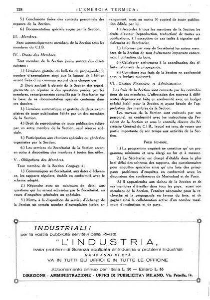 L'energia termica rivista tecnica mensile