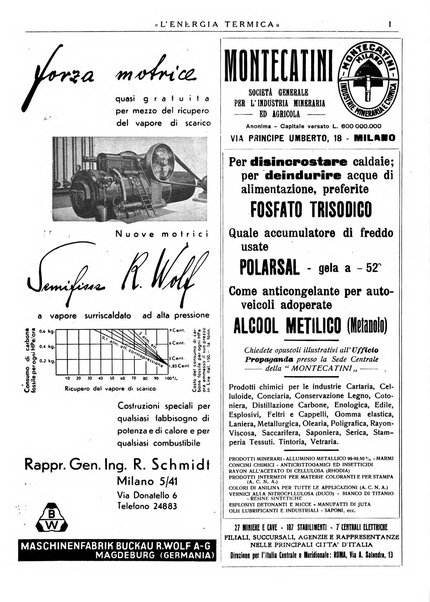 L'energia termica rivista tecnica mensile