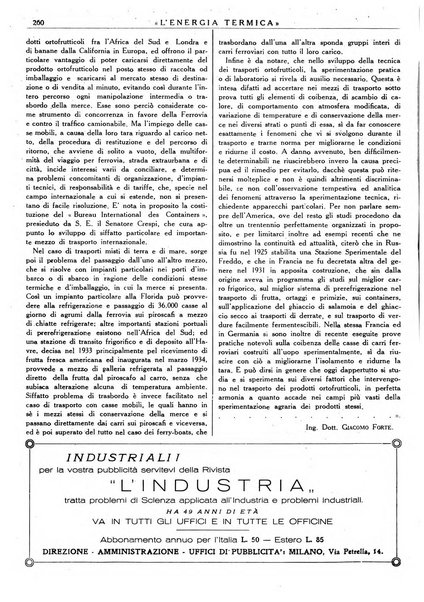 L'energia termica rivista tecnica mensile