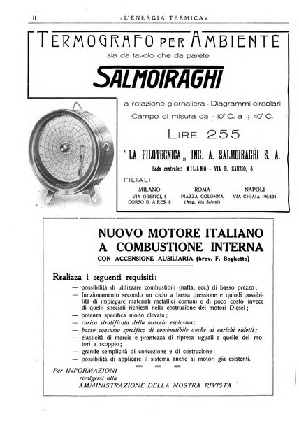 L'energia termica rivista tecnica mensile