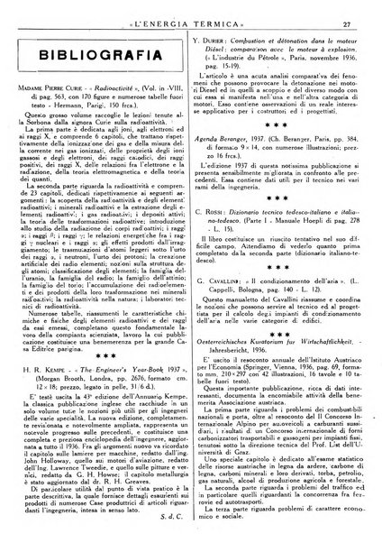 L'energia termica rivista tecnica mensile