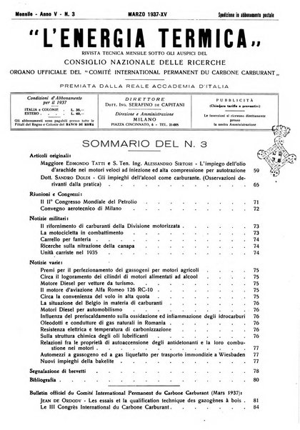 L'energia termica rivista tecnica mensile