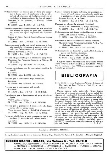 L'energia termica rivista tecnica mensile