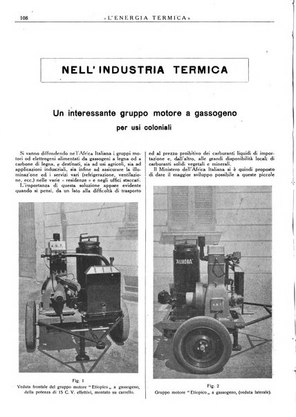 L'energia termica rivista tecnica mensile