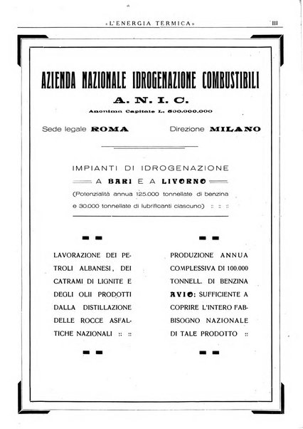 L'energia termica rivista tecnica mensile