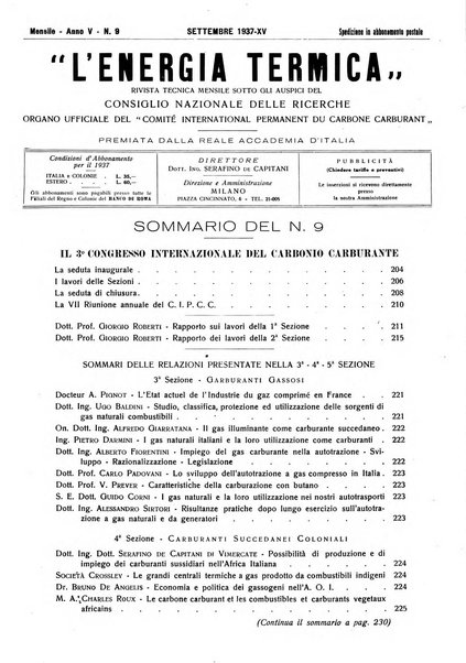 L'energia termica rivista tecnica mensile