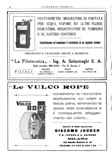 L'energia termica rivista tecnica mensile