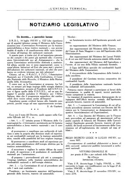 L'energia termica rivista tecnica mensile