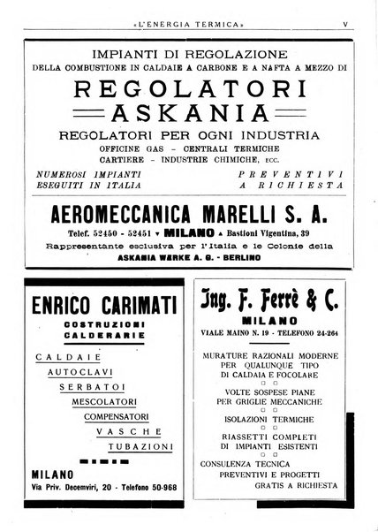 L'energia termica rivista tecnica mensile