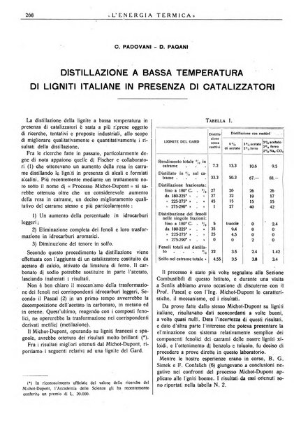 L'energia termica rivista tecnica mensile