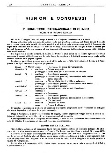 L'energia termica rivista tecnica mensile