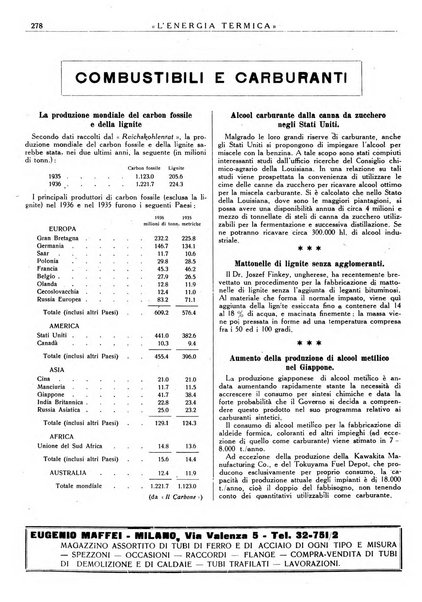 L'energia termica rivista tecnica mensile