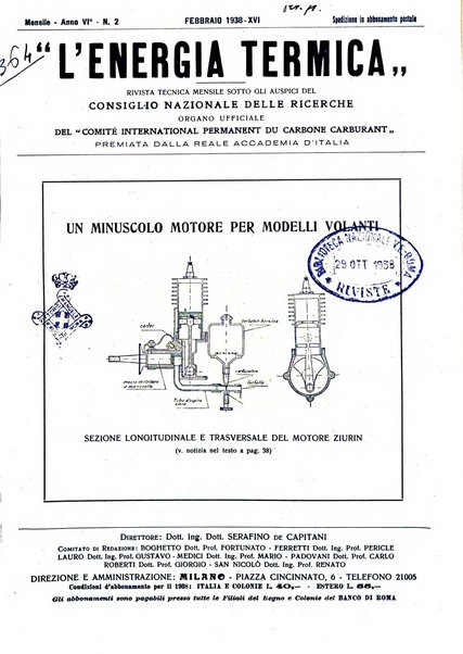 L'energia termica rivista tecnica mensile