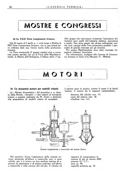 L'energia termica rivista tecnica mensile