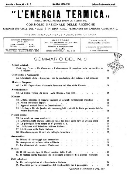 L'energia termica rivista tecnica mensile