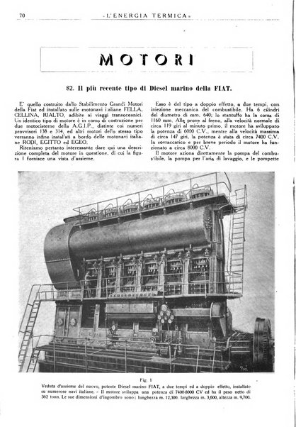 L'energia termica rivista tecnica mensile