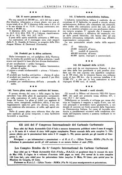 L'energia termica rivista tecnica mensile