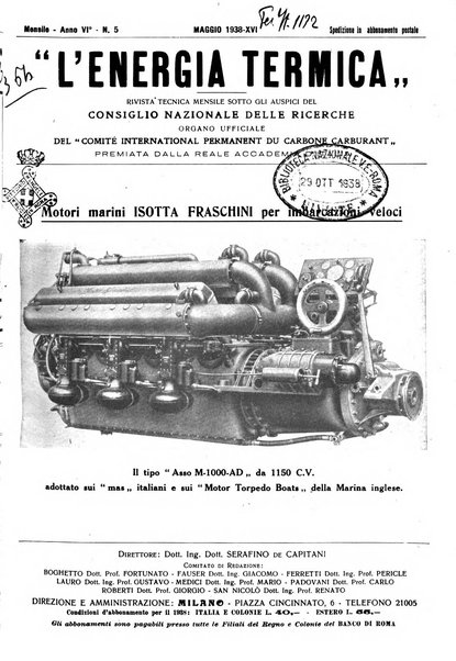 L'energia termica rivista tecnica mensile