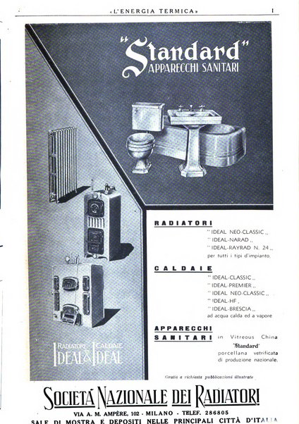 L'energia termica rivista tecnica mensile