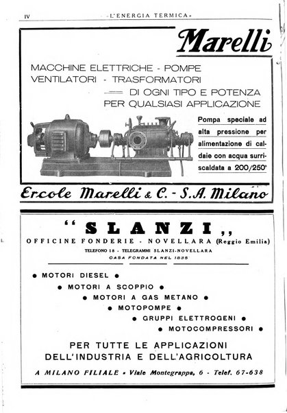 L'energia termica rivista tecnica mensile