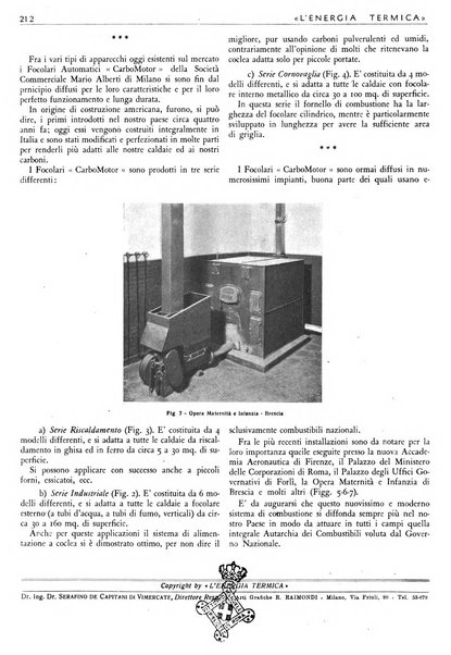 L'energia termica rivista tecnica mensile