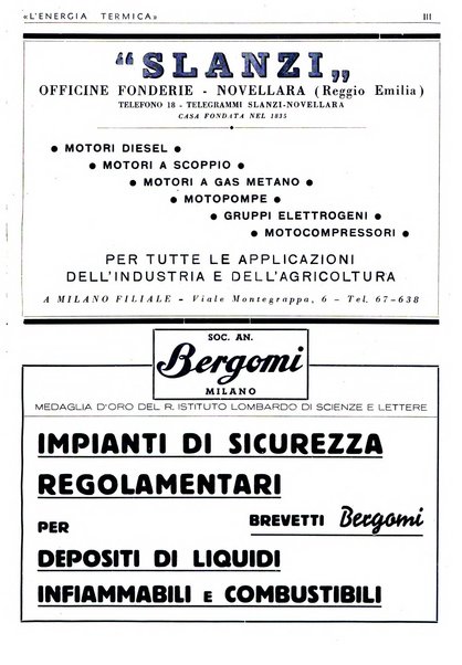 L'energia termica rivista tecnica mensile