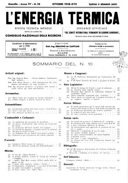 L'energia termica rivista tecnica mensile
