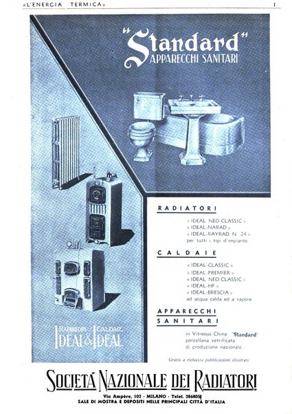 L'energia termica rivista tecnica mensile
