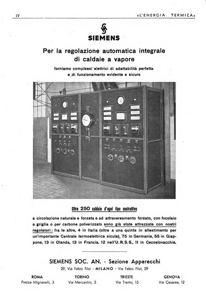 L'energia termica rivista tecnica mensile