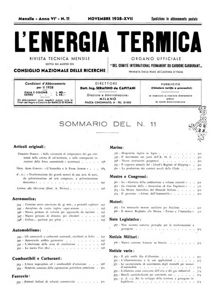 L'energia termica rivista tecnica mensile