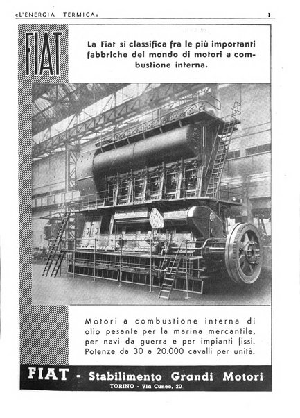 L'energia termica rivista tecnica mensile