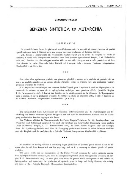 L'energia termica rivista tecnica mensile