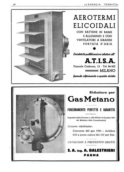 L'energia termica rivista tecnica mensile