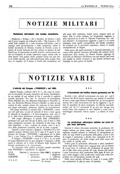 L'energia termica rivista tecnica mensile