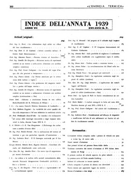 L'energia termica rivista tecnica mensile