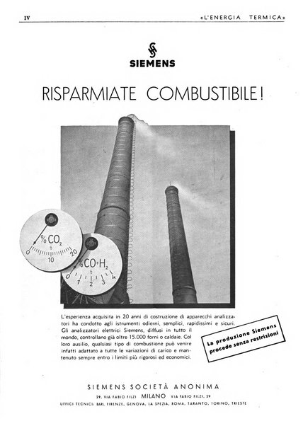 L'energia termica rivista tecnica mensile