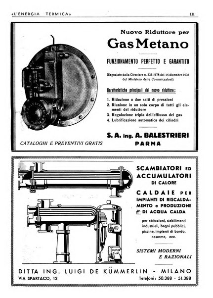 L'energia termica rivista tecnica mensile