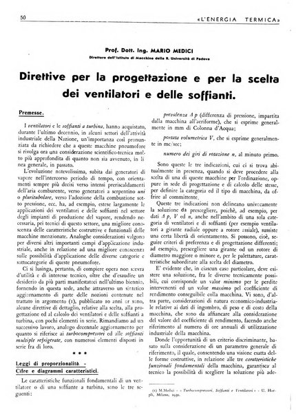 L'energia termica rivista tecnica mensile