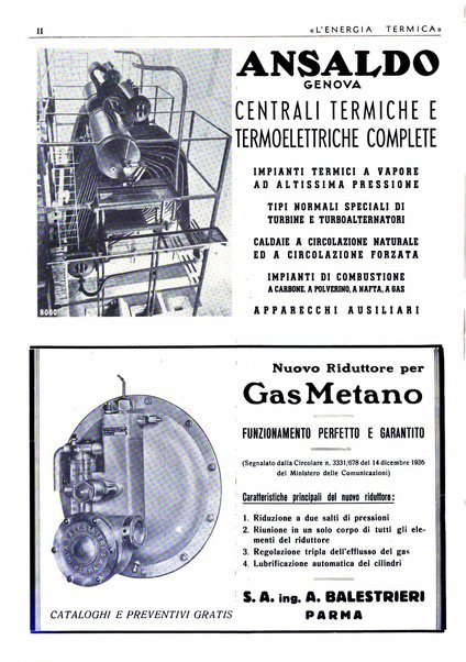 L'energia termica rivista tecnica mensile