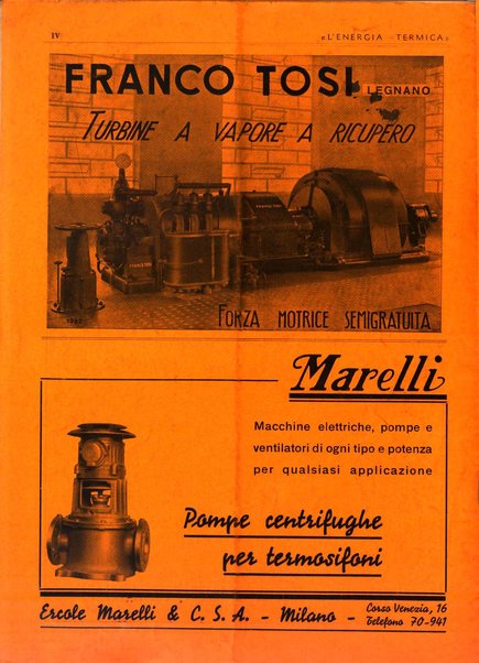 L'energia termica rivista tecnica mensile