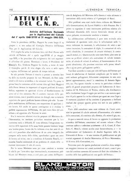 L'energia termica rivista tecnica mensile