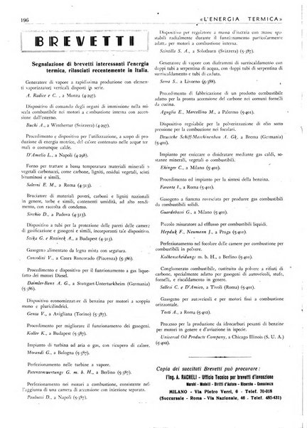 L'energia termica rivista tecnica mensile