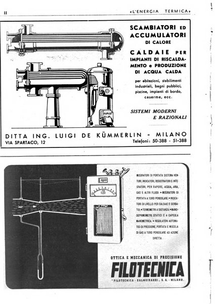 L'energia termica rivista tecnica mensile