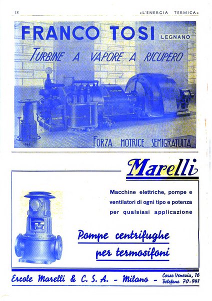 L'energia termica rivista tecnica mensile