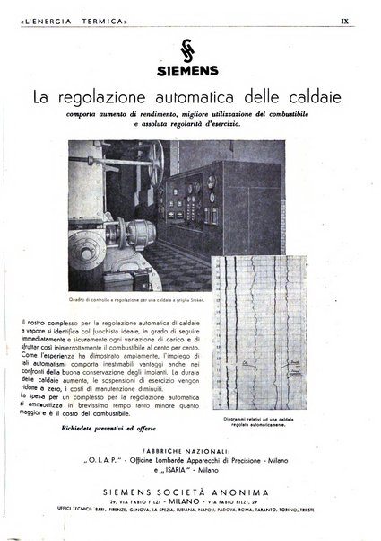 L'energia termica rivista tecnica mensile