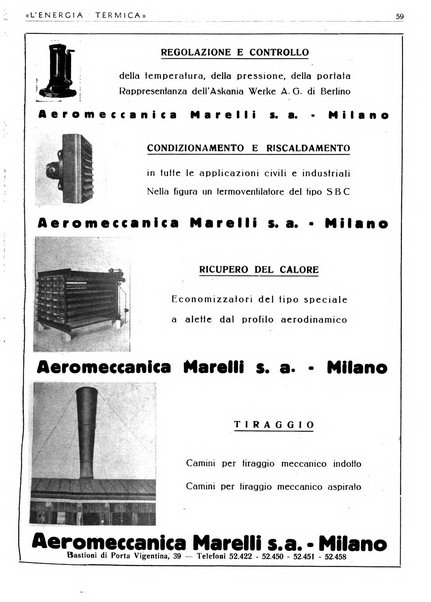 L'energia termica rivista tecnica mensile