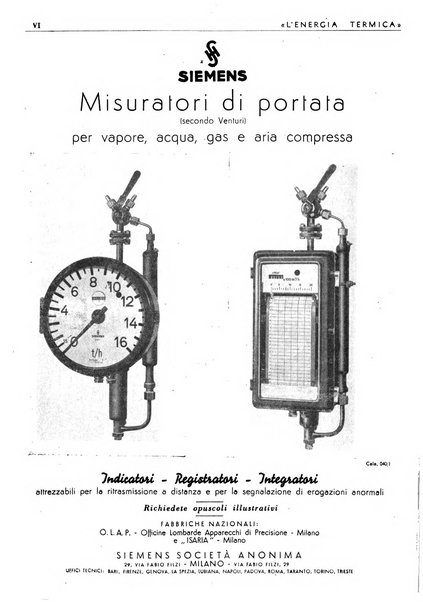 L'energia termica rivista tecnica mensile