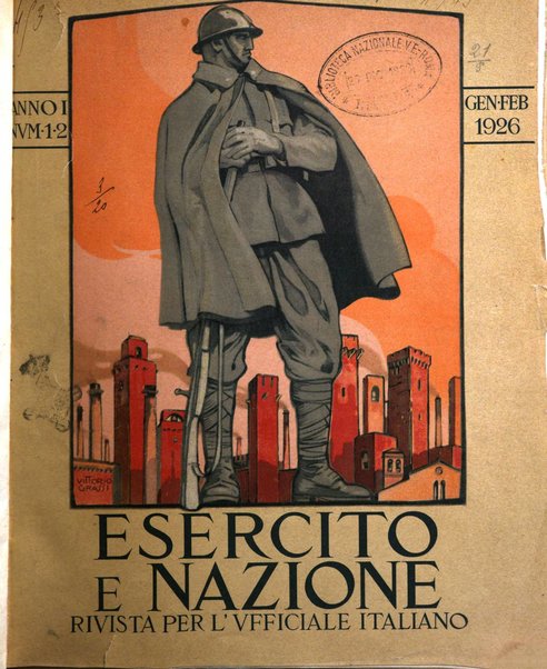 Esercito e nazione rivista per l'ufficiale italiano