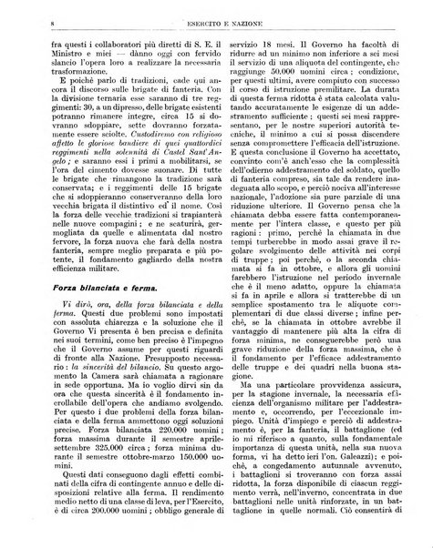 Esercito e nazione rivista per l'ufficiale italiano